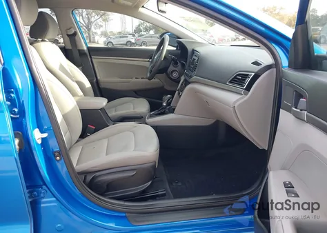 2018 Hyundai Elantra Se from USA, damaged, VIN KMHD74LF7JU480502